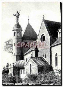 Old Postcard Mont Sainte Odile New Tower and Statue of Saint Odile blessing A...