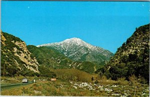 Postcard HIGHWAY SCENE San Bernardino California CA AN4176