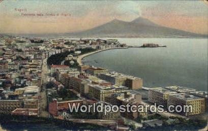 Panorama dalla Tomba di Virgilio Napoli, Italy Unused 