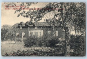 Mårbacka Varmland Sweden Postcard Selma Lagerlöf's Birthplace Lafdalar c1910