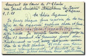 Postcard Old BOURBONNE Les Bains Vue Generale