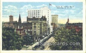 Tryon Street in Charlotte, North Carolina