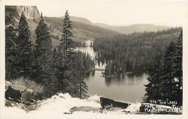 Rppc Mammoth Lakes Ca Twin Lakes From Crystal Falls Willard