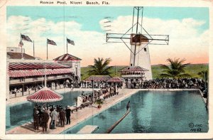 Florida Miami Beach The Roman Pool 1925