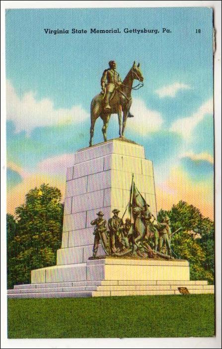 Virginia State Monument, Gettysburg PA