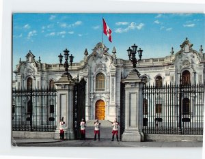 Postcard Government Palace, Lima, Peru