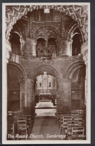 Cambridgeshire Postcard - The Round Church, Cambridge   RS10461