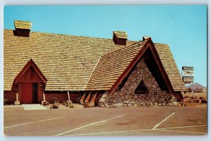 Phoenix Arizona Postcard Roadrunner Truck Stop Inc Building Exterior View 1960