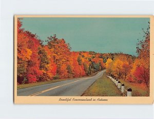 Postcard Beautiful Keweenawland in Autumn, Michigan