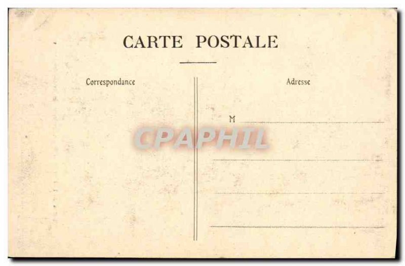 Old Postcard Chateau Vallon Aiguebrun Campanile Saint Symphorien