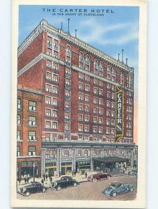 Damaged-Back Linen HOTEL SCENE Cleveland Ohio OH B4071