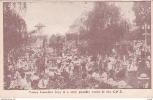 TORONTO,Ontario,00-10s; Young Canada's Day is a very popular event at the C.N.E.