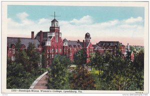 Aerial view,  Randolph-Macan Woman's College,  Lynchburg,  Virginia,  PU_1944