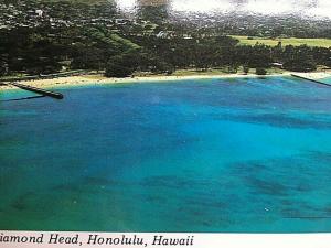 Postcard  Beautiful Diamond Head in Honolulu, Hawaii.   4x 6  U3