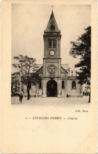 CPA Levallois Perret Eglise (1311117)