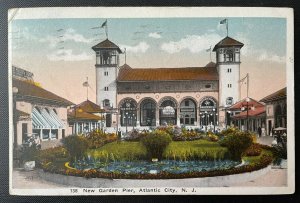 Vintage Postcard 1916 New Garden Pier Atlantic City NJ