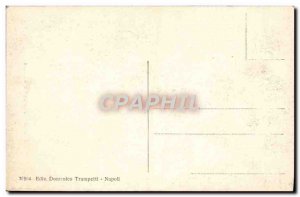 Old Postcard Pompei Impronta d & # 39un Cane dog