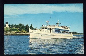 Boothbay Harbor, Maine/ME Postcard, Excursion Boat Argo