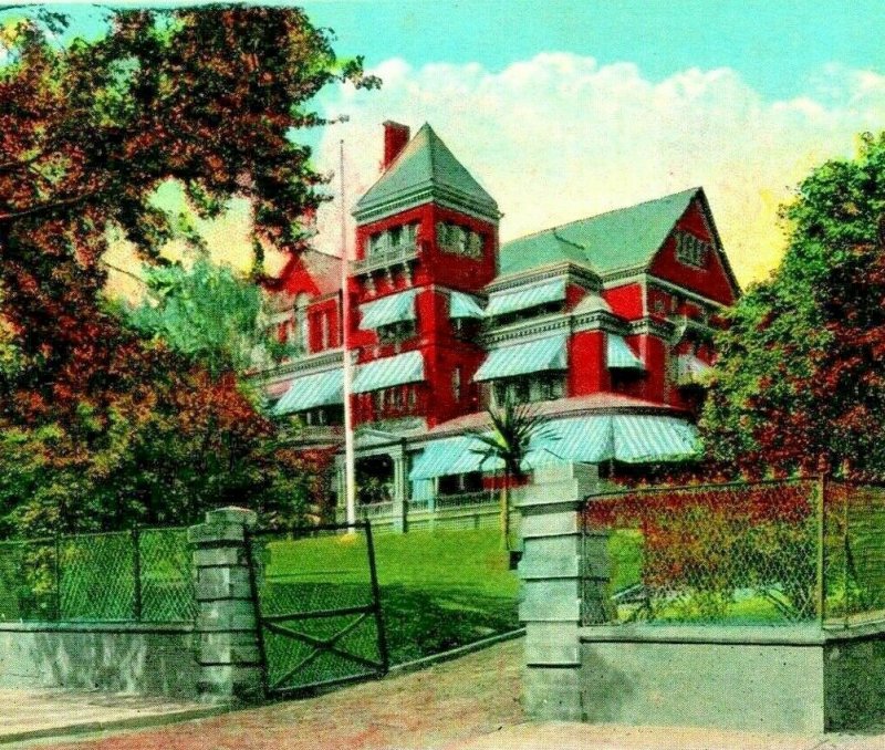 New York State Executive Mansion Albany New York NY UNP 1920s Postcard Unsued 