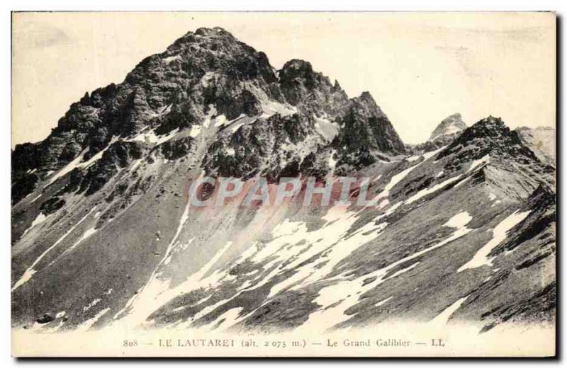 Old Postcard The Lautaret Grand Galibier