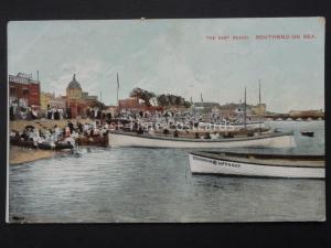 Essex SOUTHEND ON SEA The East Beach showing CHAMPION LIFEBOAT c1911