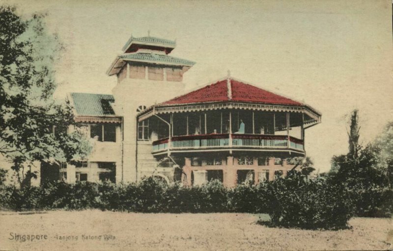 singapore, Tanjong Katong Villa (1919) Postcard