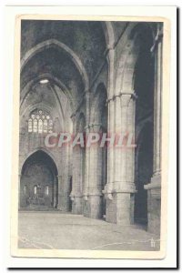 Fontfroide Abbey Old Postcard The Cloister Inside view of the altar side with...