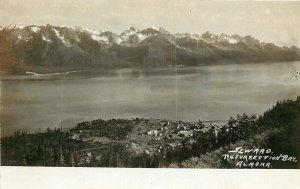 Postcard RPPC 1909 Alaska Seward Reservation beautiful Bay 24-5402