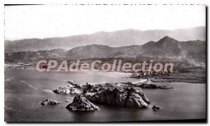 Postcard Modern Ile Rousse View Vue Generale Aerienne The islands