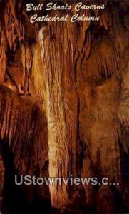 Cathedral Column, Bull Shoals Caverns - Arkansas AR  