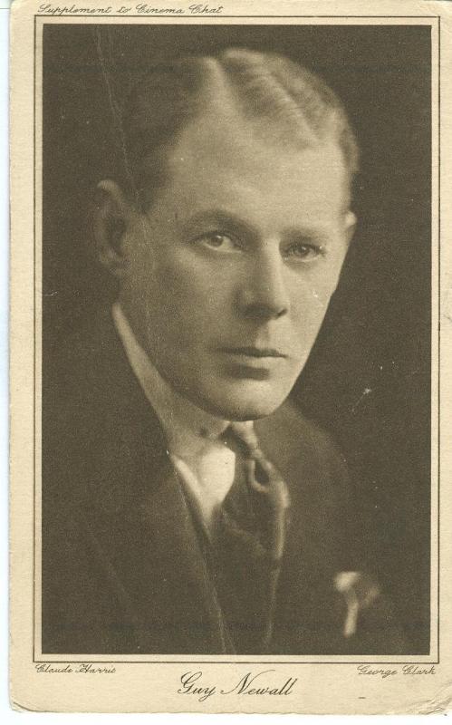 British Actor, Guy Newall, 1920s-1930s unused Postcard 