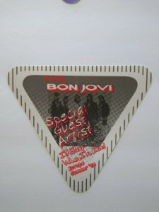 Bon Jovi Backstage Pass I'll Sleep When I'm Dead Tour 1993 Hard Rock Concert