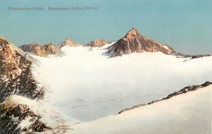 Mountaineering Austria Scesaplana-Spitze summit 1910 Strassburger cottage cancel