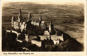 CPA Burg HOHENZOLLERN vom Flugzeug aus GERMANY (862140)