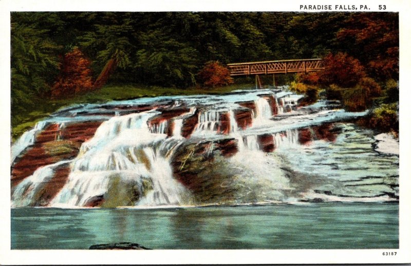 Pennsylvania Paradise Falls Curteich