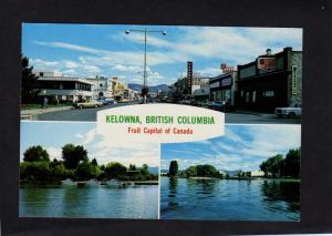 BC Kelowna British Columbia Canada Postcard Carte Postale Paramount Theater