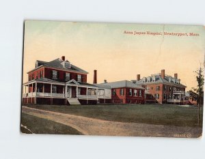 Postcard Anna Jaques Hospital, Newburyport, Massachusetts