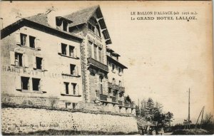 CPA Le Ballon d'Alsace Grand Hotel Lalloz (119101)