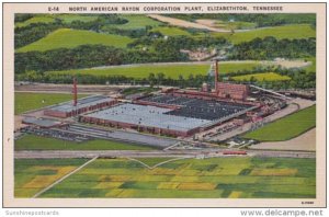 Tennessee Elizabethtown Aerial View North American Rayon Corporation Plant