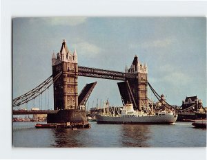 Postcard Tower Bridge, London, England