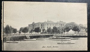 Mint RPPC Real Photo Postcard South Africa Law Courts Durban