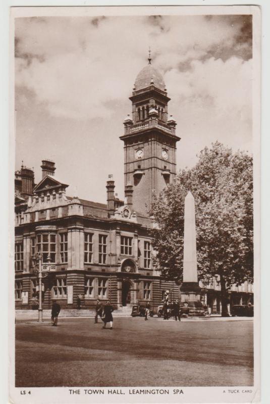 Warwickshire, Town Hall UK TUCK Postcard Birmingham