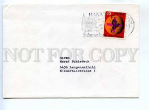 273227 GERMANY Hanau Schmucres special cancellation