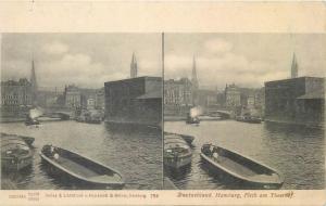 Lot 6 early stereo  stereographic views all GERMANY Berlin Hamburg 