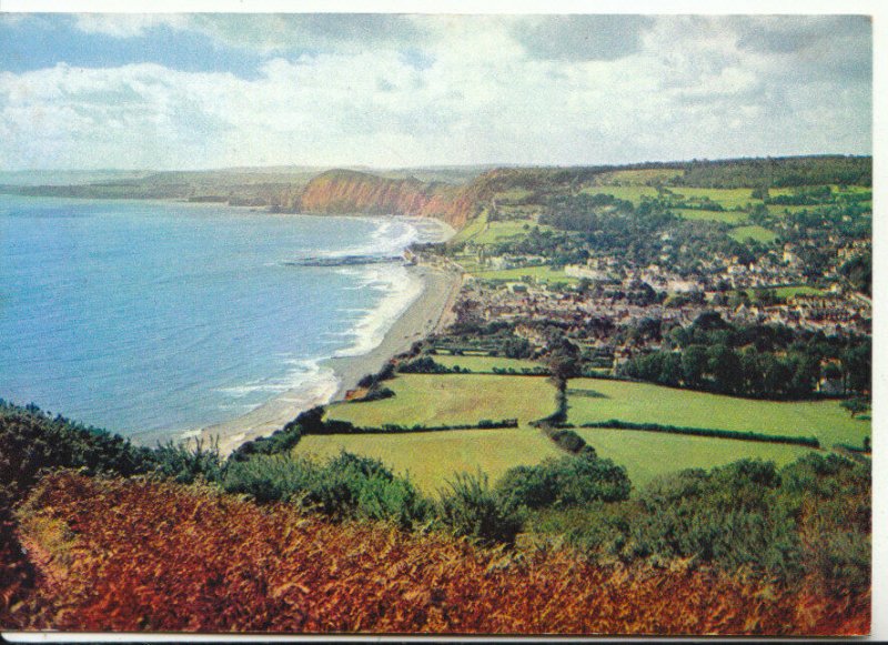 Devon Postcard - Sidmouth from Salcombe Hill - Ref 13821A