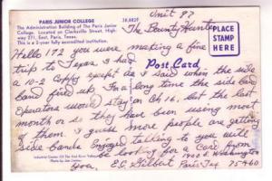 Paris Junior College, 40's Cars, Paris, Texas