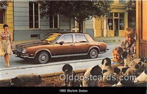 1980 Skylark Sedan Auto, Car 1980 Missing Stamp 