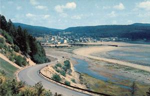 Moncton New Brunswick Canada Highway and Fundy National Park Postcard J77266