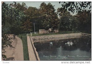 Park Drive, Mount Royal, Montreal, Quebec, Canada, PU-1911