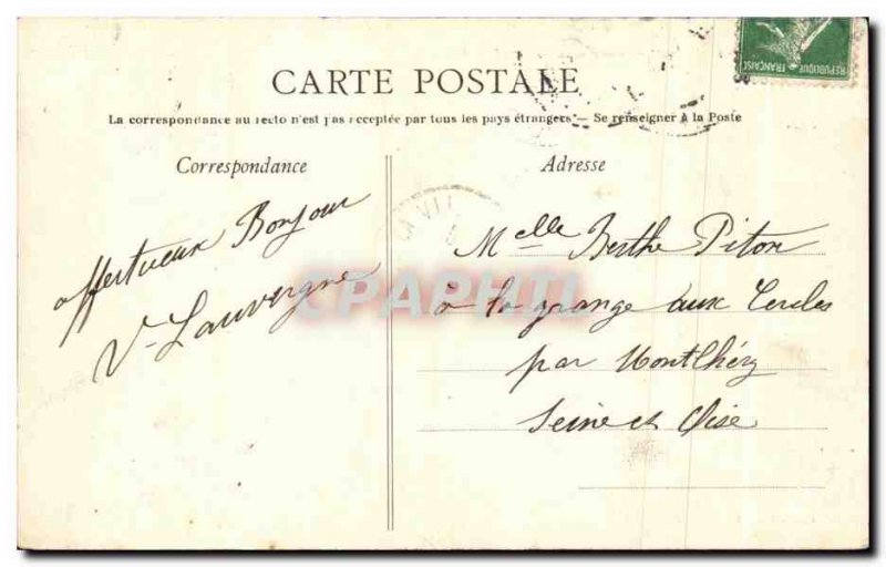 Old Postcard Le Havre Cape of Heve a Day The empete